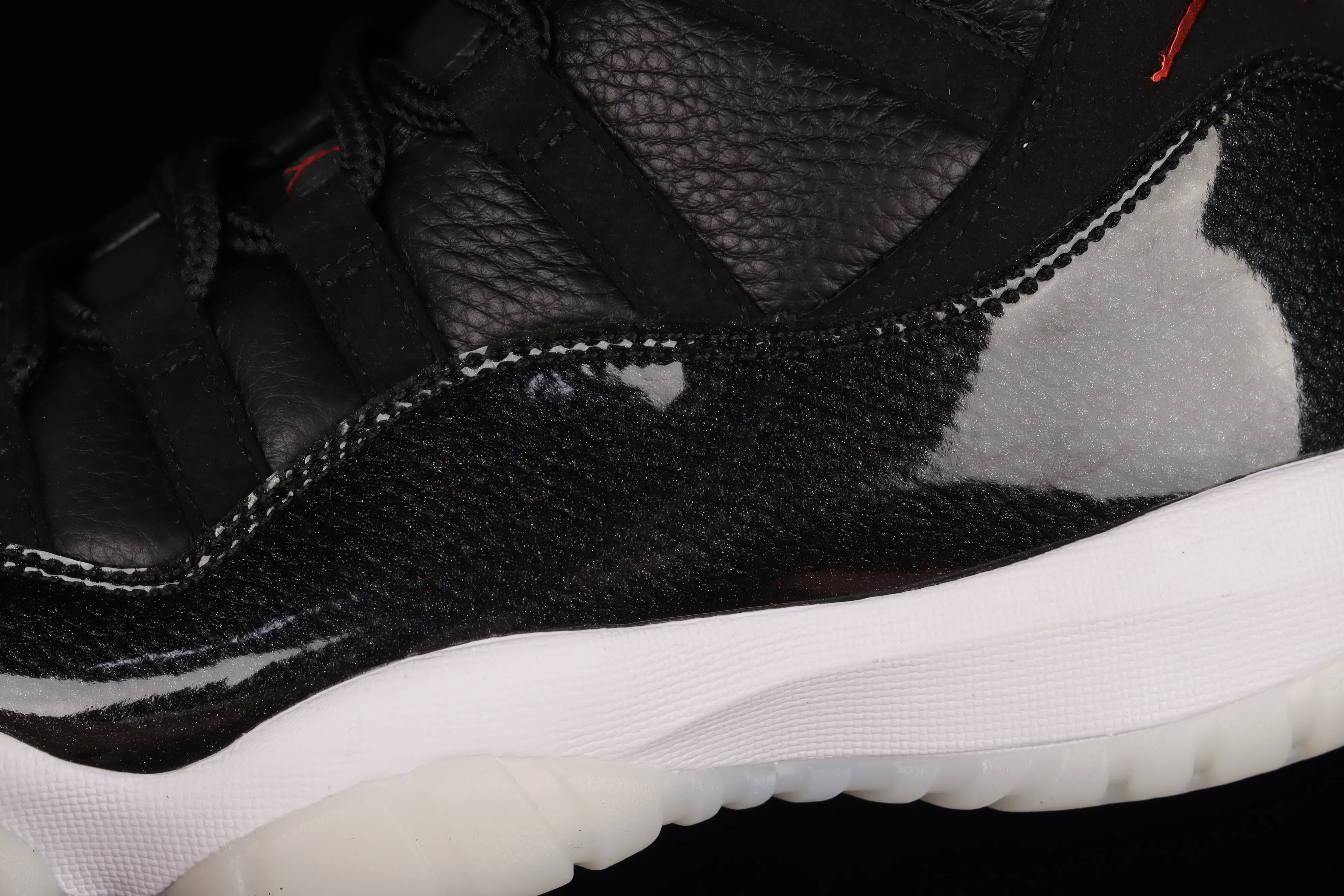 All categories Air Jordan Jordan series basketball shoes Air Jordan 11 F version Air Jordan 11 "72-10" AJ11 Joe 11 Devil basketball shoes first layer genuine carbon 378037-002